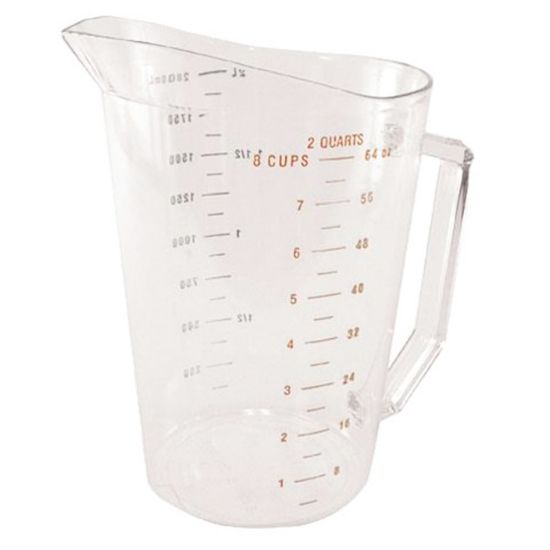 Picture of Cambro Camwear Measuring Cup, 2 Quart, Clear