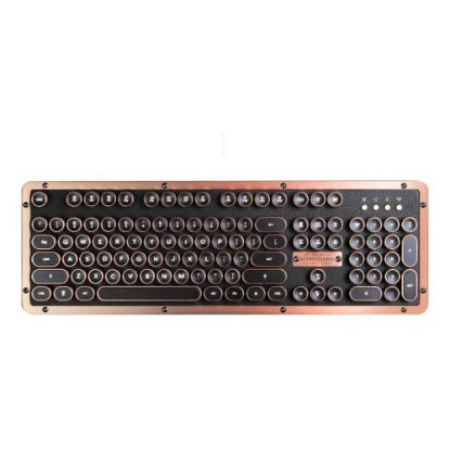 Picture of Azio Retro Classic Wireless Keyboard, Full Size, Artisan