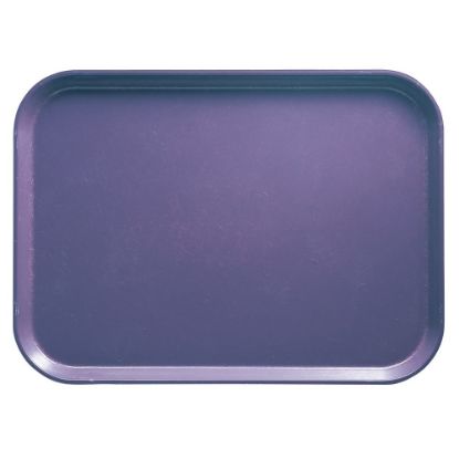 Picture of Cambro Camtray Rectangular Serving Trays, 14in x 18in, Grape, Pack Of 12 Trays