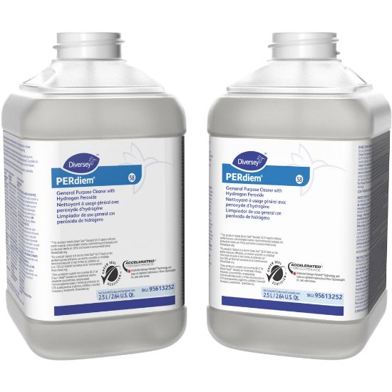 Picture of Diversey PERdiem General Purpose Cleaner With Hydrogen Peroxide, 2.5L, Case Of 2 Bottles