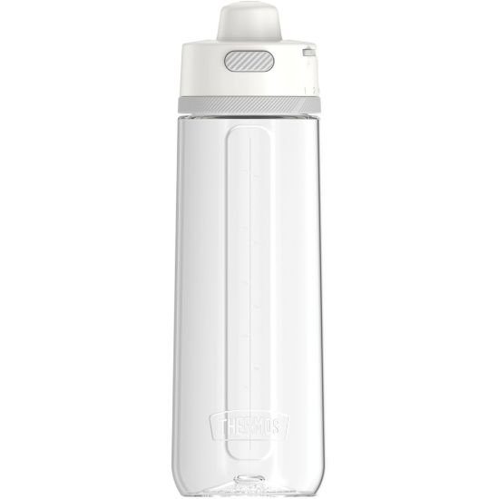 Picture of Thermos 24-Ounce Guardian Vacuum-Insulated Hard Plastic Hydration Bottle (Sleet White) - 24 fl oz - Sleet White - Plastic, Tritan