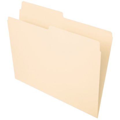 Picture of Office Depot Brand File Folders, 1/2 Cut, Letter Size, Manila, Pack Of 100