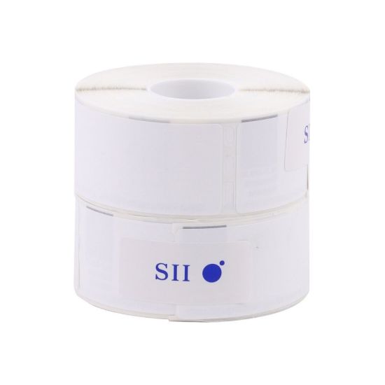 Picture of SII Address Labels, SKPSLP2RLH, Rectangle, 1 1/8in x 3 1/2in, White, 260 Labels Per Roll, Box Of 2 Rolls