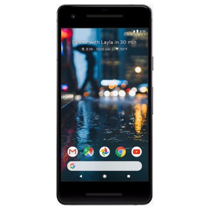 Picture of Google Pixel 2 Cell Phone, 64GB, Just Black, PGN100009