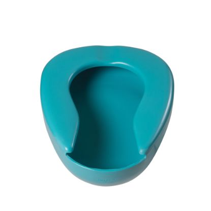 Picture of DMI Deluxe Smooth Contoured Bedpan, 7 Qt, Teal