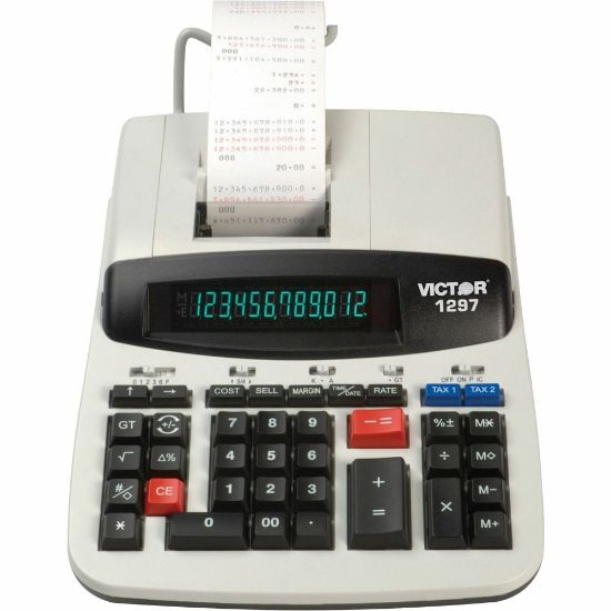 Picture of Victor 1297 Commercial Printing Calculator