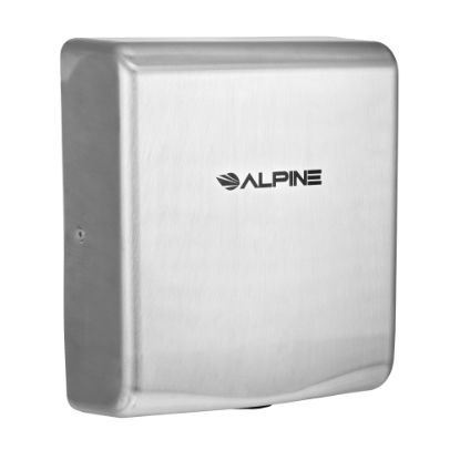 Picture of Alpine Industries Willow Commercial High-Speed Automatic Electric Hand Dryers, Silver, Pack Of 2 Dryers