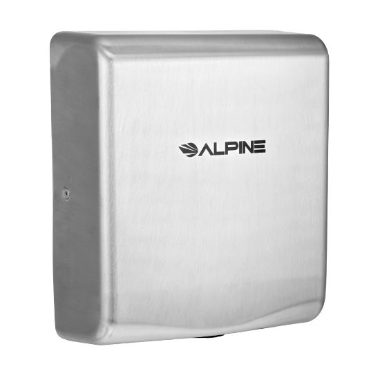 Picture of Alpine Industries Willow Commercial High-Speed Automatic Electric Hand Dryers, Silver, Pack Of 2 Dryers