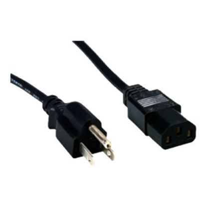 Picture of Comprehensive Standard - Power cable - NEMA 5-15 (P) to power IEC 60320 C13 - AC 125 V - 10 A - 15 ft - molded - black