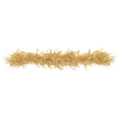 Picture of Amscan Feather Boa, 72in x 5in, Gold