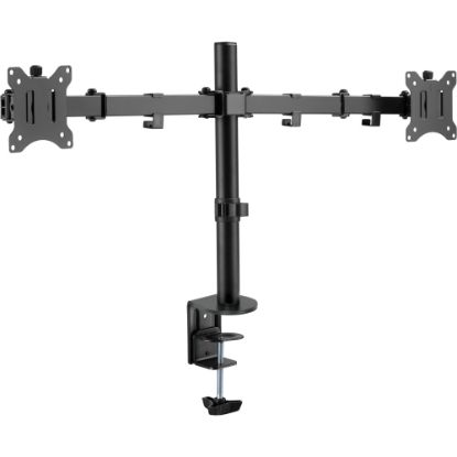 Picture of Amer Desk Mount for Monitor, Flat Panel Display - 2 Display(s) Supported - 32in Screen Support - 17.64 lb Load Capacity - 75 x 75, 100 x 100