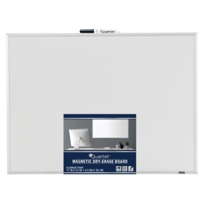 Picture of Quartet Magnetic Dry-Erase Whiteboard, 17in x 23in, Aluminum Frame With Silver Finish