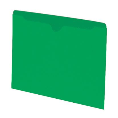 Picture of Smead Color File Jackets, Letter Size, Green, Pack Of 100