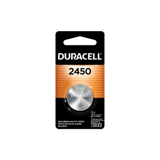 Picture of Duracell 2450 3V Lithium Coin Battery, Pack of 1