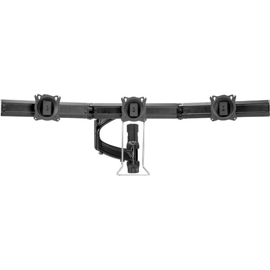 Picture of Chief KONTOUR K4W310B Wall Mount for Monitor - Black - TAA Compliant - 3 Display(s) Supported - 24in Screen Support - 45 lb Load Capacity - 75 x 75, 100 x 100