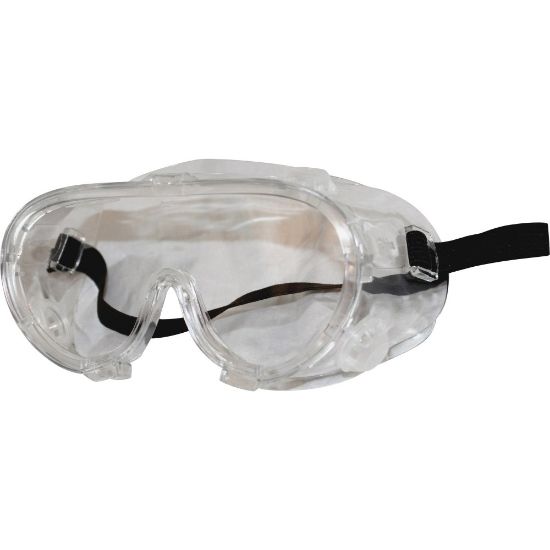 Picture of Classic Clear Lens, 808 Series, Indirect Vent, Clear - Adjustable Headband, Indirect Ventilation, Lightweight, High Visibility, Comfortable, Soft, Durable - Universal Size - Splash, Impact, Ultraviolet, Fog, Eye, Chemical Protection