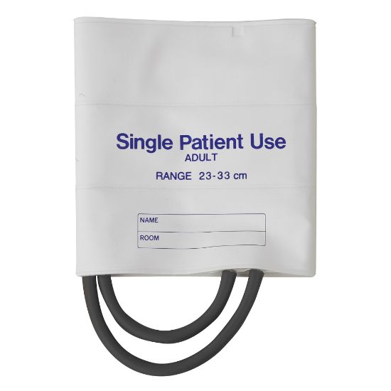 Picture of MABIS Single-Use Adult 2-Tube Blood Pressure Cuffs, Pack Of 5