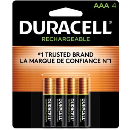 Picture of Duracell Rechargeable AAA Batteries, Pack Of 4