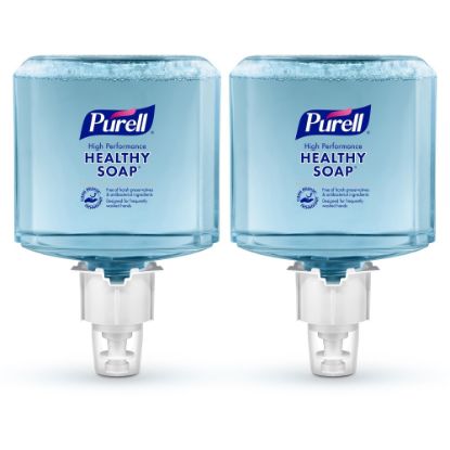 Picture of Purell Healthcare Healthy Ultra Mild Foaming Handwash Soap, Clean, 40.6 Oz, Clear, Carton Of 2 Cartridges