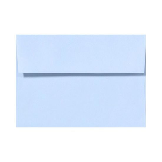 Picture of LUX Invitation Envelopes, #4 Bar (A1), Peel & Press Closure, Baby Blue, Pack Of 500