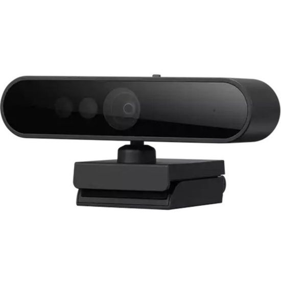 Picture of Lenovo Video Conferencing Camera - Black - USB Type C - 1920 x 1080 Video - 95 deg. Angle - Microphone - Computer, Notebook - Windows 10