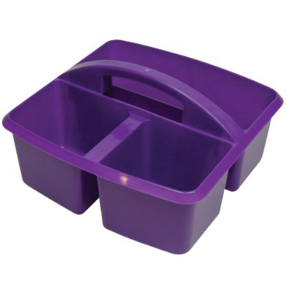 Picture of Romanoff Small Utility Caddies, 9 1/4inH x 9 1/4inW x 5 1/4inD, Purple, Pack Of 6