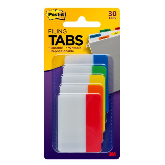 Picture of Post-it Tabs, 2 in. x 1.5 in., Pack of 30 Tabs