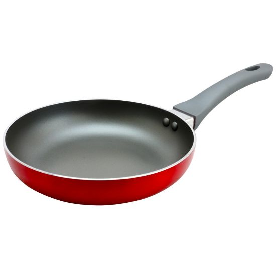 Picture of Oster Herscher 8in Aluminum Frying Pan, Red