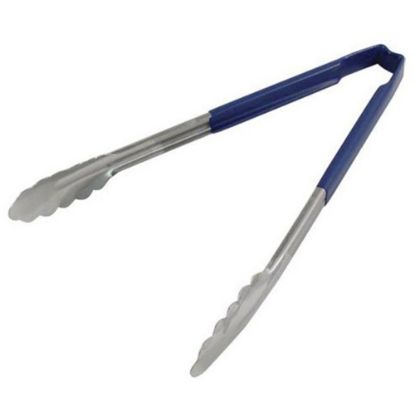 Picture of Vollrath 12inTongs With Antimicrobial Protection, Blue