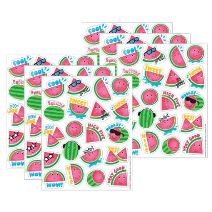 Picture of Eureka Scented Stickers, Watermelon, 80 Stickers Per Pack, Set Of 6 Packs