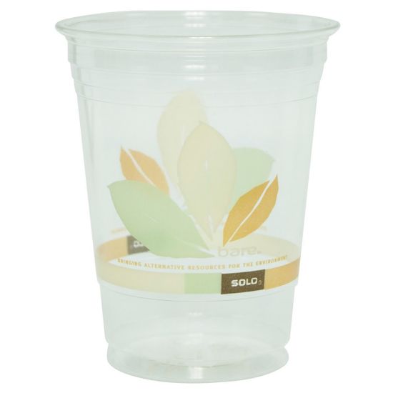 Picture of Solo Cup Cold Drink Cups, 16 Oz., Clear, Pack Of 50