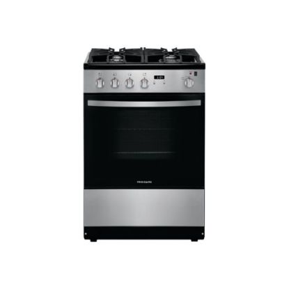 Picture of Frigidaire FFGH2422US - Range - freestanding - niche - width: 24 in - depth: 25.2 in - height: 36.2 in - stainless