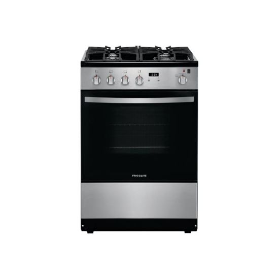 Picture of Frigidaire FFGH2422US - Range - freestanding - niche - width: 24 in - depth: 25.2 in - height: 36.2 in - stainless