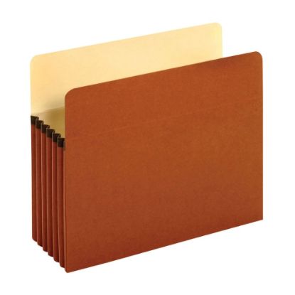 Picture of Pendaflex File Pockets, 5 1/4in Expansion, Letter Size, 30% Recycled, Brown, Box Of 10 File Pockets