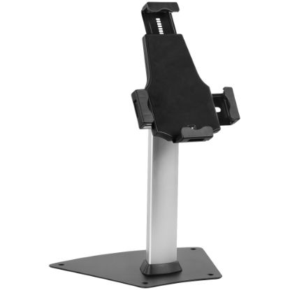 Picture of Mount-It! MI-3785 Stand With Cable Lock For 7.9 - 10.5in Tablets, Silver/Black