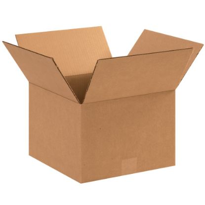 Picture of Partners Brand Corrugated Boxes, 12in x 12in x 8in, Kraft, Pack Of 25