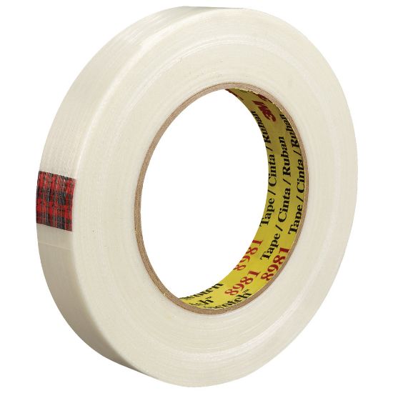 Picture of Scotch 8981 Strapping Tape, 3in Core, 0.75in x 60 Yd., Clear, Case Of 12