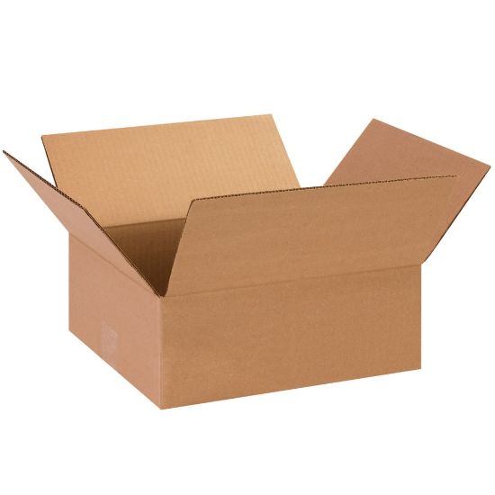 Picture of Partners Brand Flat Corrugated Boxes, 13in x 11in x 5in, Kraft, Pack Of 25