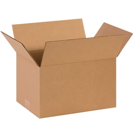 Picture of Partners Brand Corrugated Boxes, 14in x 10in x 8in, Kraft, Pack Of 25