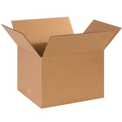 Picture of Partners Brand Corrugated Boxes, 14in x 12in x 10in, Kraft, Pack Of 25