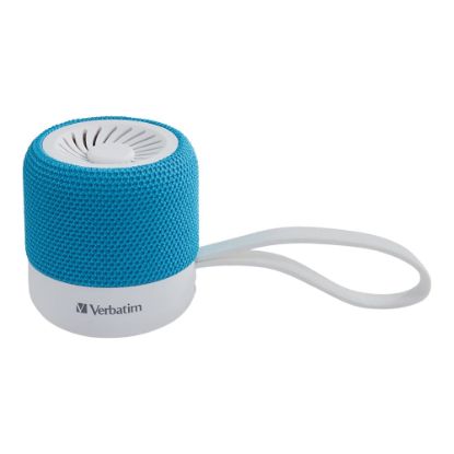 Picture of Verbatim Wireless Mini Bluetooth Speaker - Speaker - for portable use - Bluetooth - 3 Watt - teal