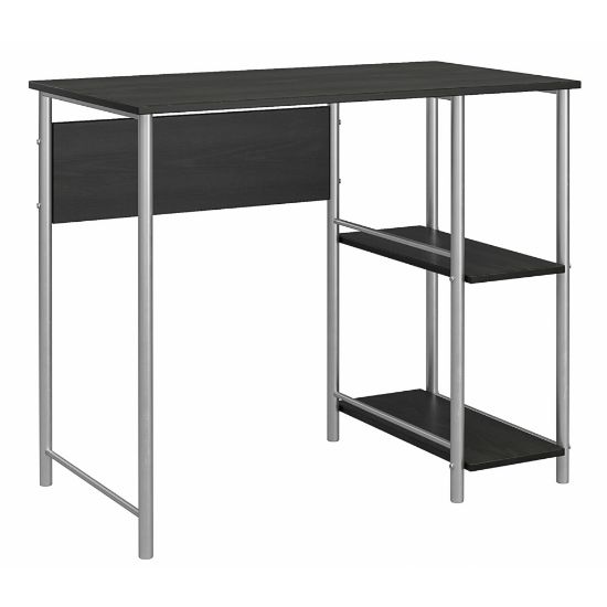 Picture of Ameriwood Home Garrett Metal 36inW Student Desk, Black