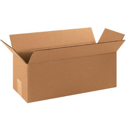 Picture of Partners Brand Long Corrugated Boxes, 16inL x 6inH x 6inW, Kraft, Pack Of 25