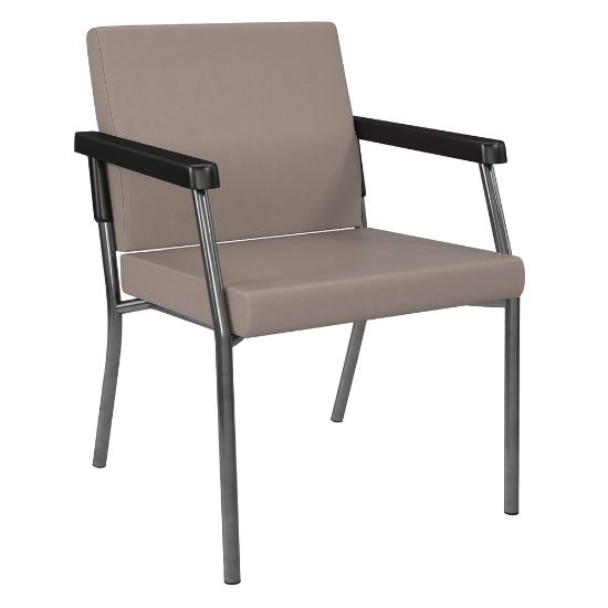 Picture of Office Star Bariatric Big & Tall Guest Chair, Stratus/Gunmetal Gray