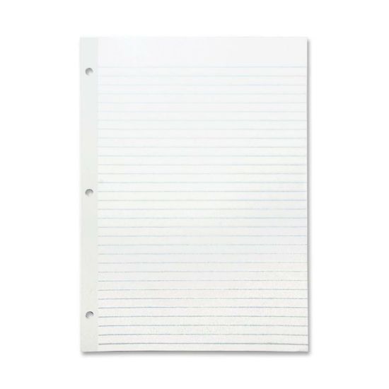 Picture of Sparco Mylar-Reinforced Wide-Ruled Filler Paper, Letter Size, 20 Lb, White, Pack Of 100 Sheets