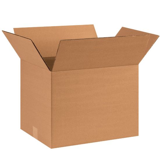 Picture of Office Depot Brand Corrugated Cartons, 16in x 12in x 12in, Kraft, Pack Of 25