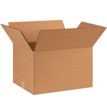 Picture of Partners Brand Corrugated Boxes, 16in x 12in x 10in, Kraft, Pack Of 25