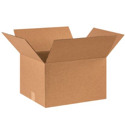 Picture of Partners Brand Corrugated Boxes, 16in x 14in x 10in, Kraft, Pack Of 25