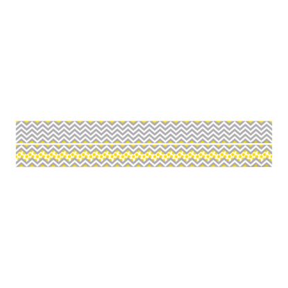 Picture of Barker Creek Double-Sided Straight-Edge Border Strips, 3in x 35in, Chevron, Pack Of 12