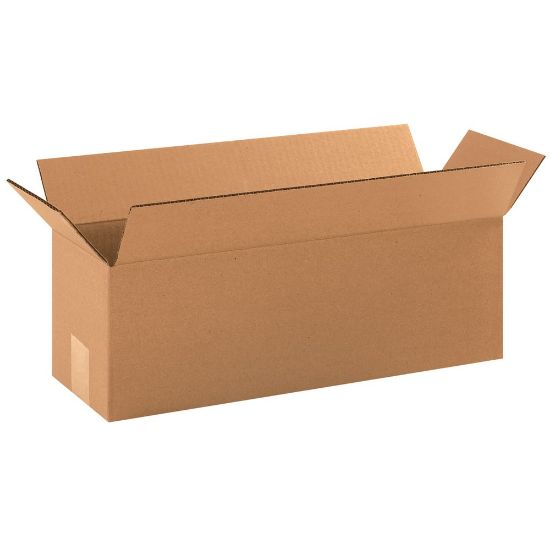 Picture of Partners Brand Long Corrugated Boxes, 18inL x 6inH x 6inW, Kraft, Pack Of 25